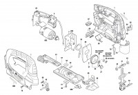 Bosch 3 603 K11 001 Pst 18 Li Cordless Jigsaw 18 V / Eu Spare Parts